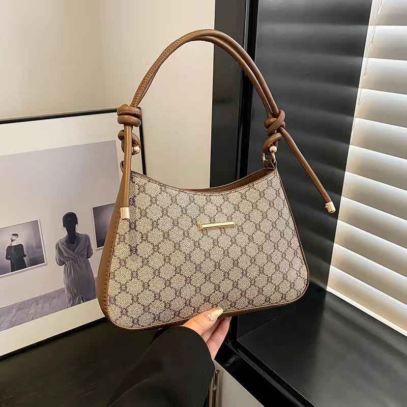 Leather Shoulder Bag for Woman Handbag Korean Style Fashion Event Bags #3635