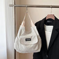Japanese Corduroy Sling Bag School College Shoulder Crossbody Bags For Women #3617
