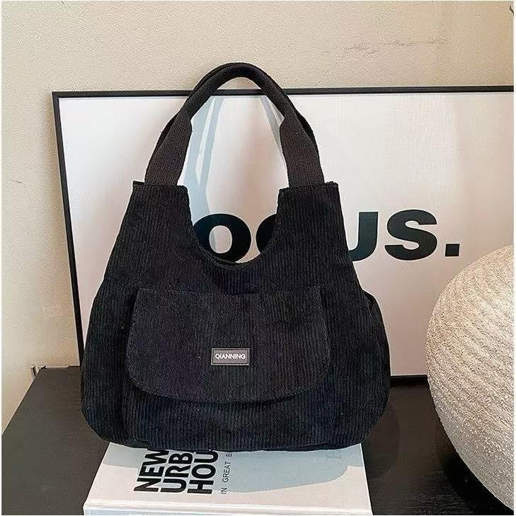 Japanese Corduroy Sling Bag School College Shoulder Crossbody Bags For Women #3617