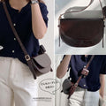 2in1 Candy-colored Ladies shoulder bag Small Saddle Bag Designer Stylish Flap Bag for Woman 3565