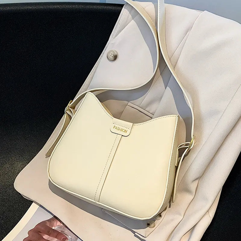 Sling Bag for Woman Casual Messenger PU Leather Shoulder Bags Adjustable Strap For Students #3703