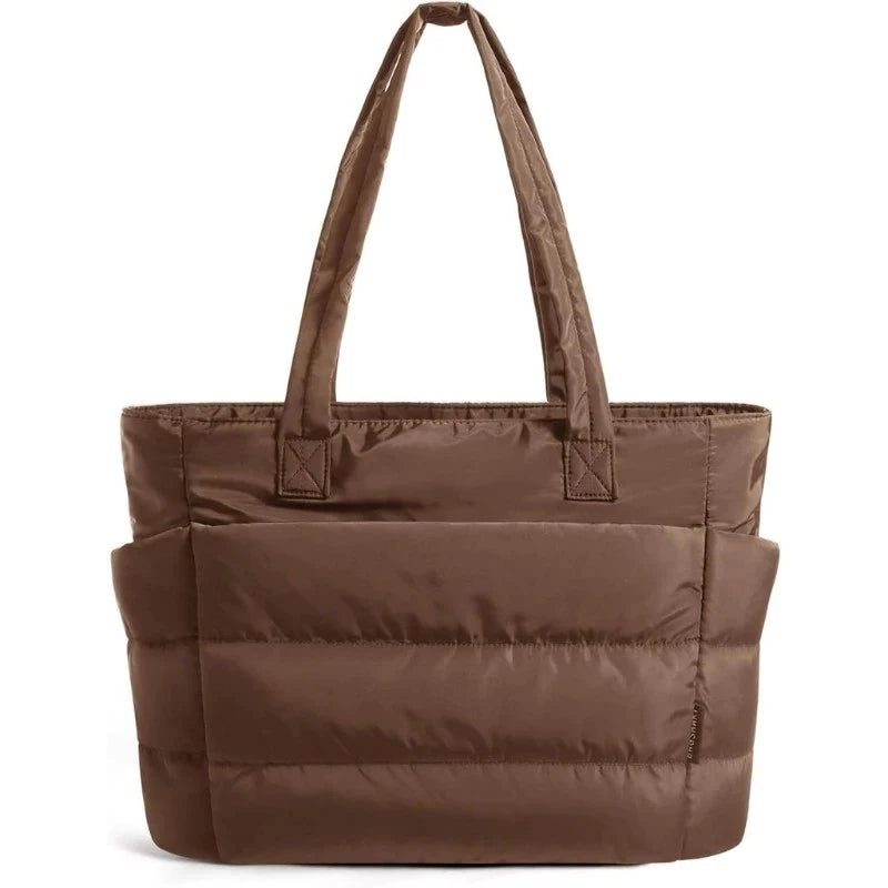 Tote Bag for Women Lightweight Puffy Handbag Travel Shoulder Sport Gym Yoga Bags #3628