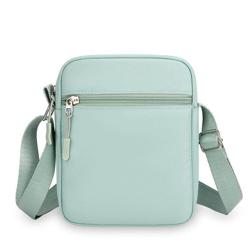 Unisex Waterproof Shoulder Crossbody Bag Plain for Men and Women 3622