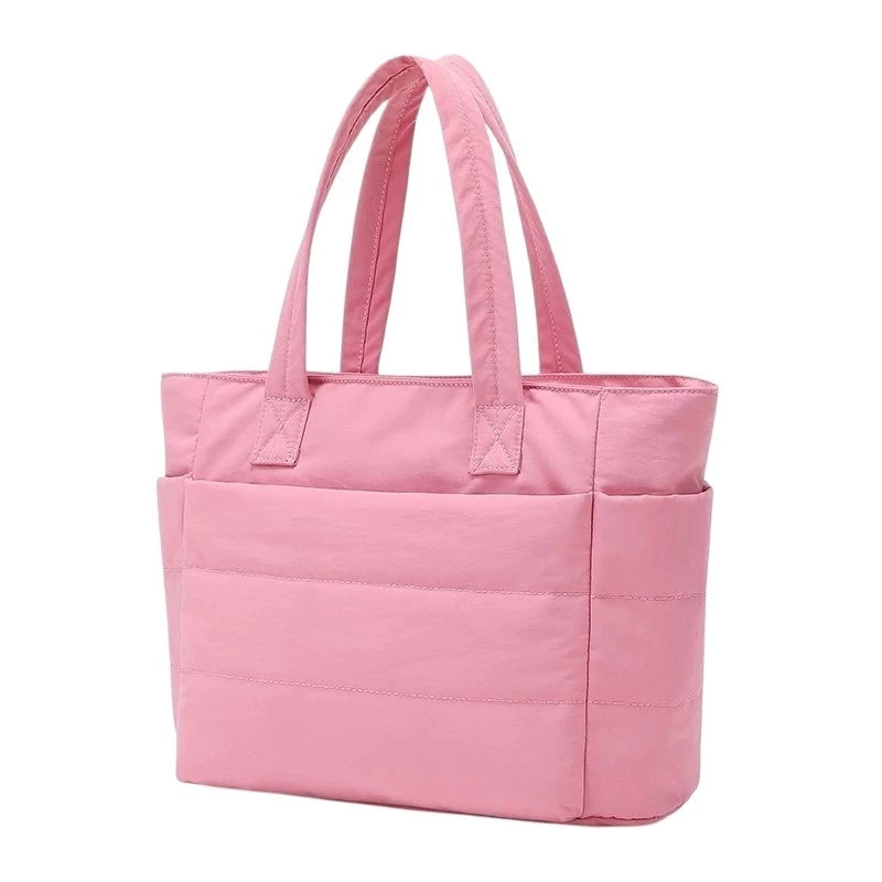 Tote Bag for Women Lightweight Puffy Handbag Travel Shoulder Sport Gym Yoga Bags #3628