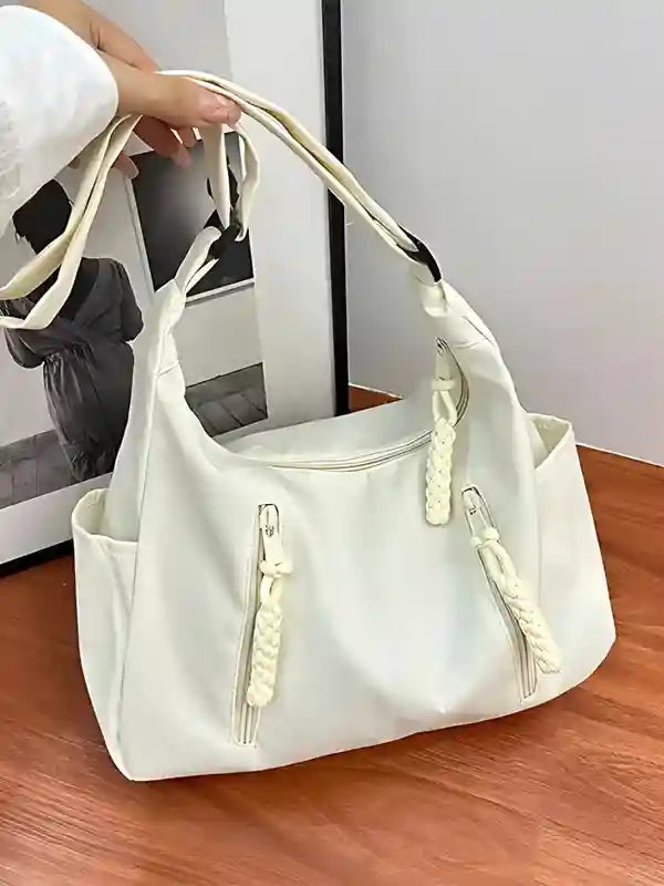 Crossbody Bag for Men and Women Nylon Messenger Bags Multiple Pockets Student 3627