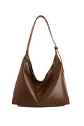 Shoulder Bag For Woman Soft PU Leather Korean Style Street Fashion Large Capacity Tote Bag #3667