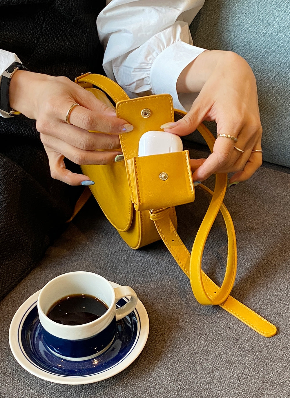 2in1 Candy-colored Ladies shoulder bag Small Saddle Bag Designer Stylish Flap Bag for Woman 3565