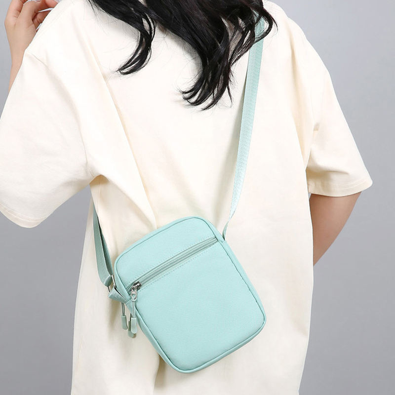 Unisex Waterproof Shoulder Crossbody Bag Plain for Men and Women 3622