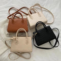 Korean Square Crossbody Bag Croco Leather Women's Fashionable Shoulder Sling Bag Handbag 2862
