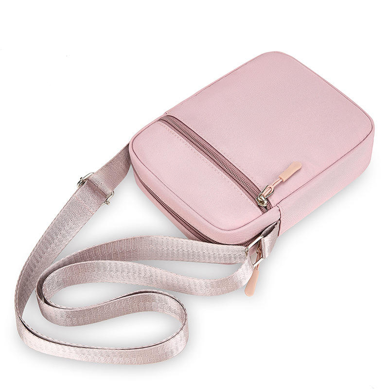 Unisex Waterproof Shoulder Crossbody Bag Plain for Men and Women 3622