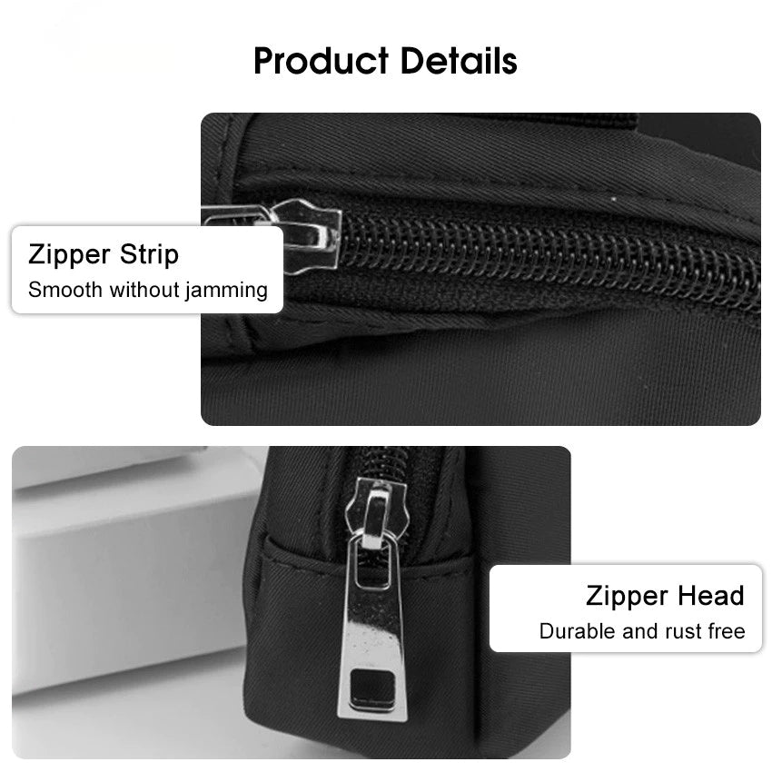 Korean Outdoor Sports Waist Chest bag Waterproof Adjustable Crossbody Bag Unisex 3371