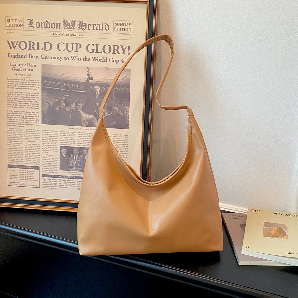 Shoulder Bag For Woman Fashion Casual Style Tote Bag Large Capacity Leather Bag with Zipper #3666