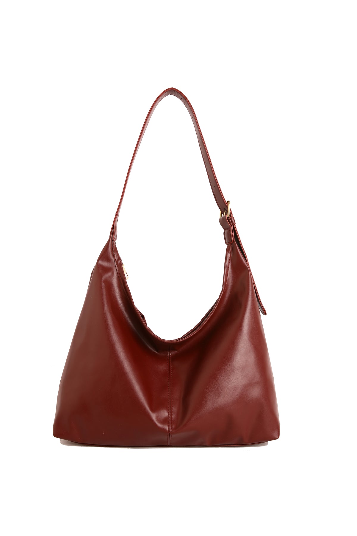 Shoulder Bag For Woman Soft PU Leather Korean Style Street Fashion Large Capacity Tote Bag #3667