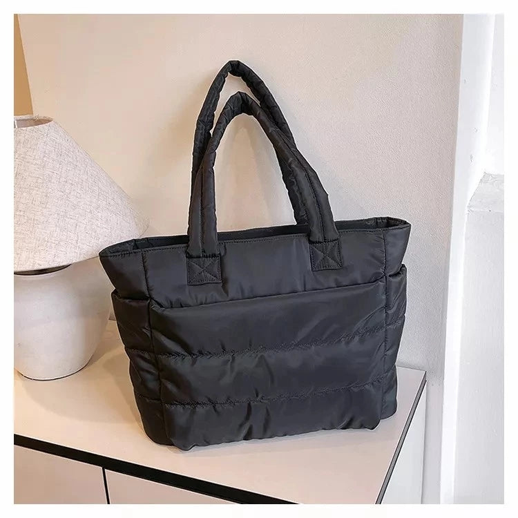 Tote Bag for Women Lightweight Puffy Handbag Travel Shoulder Sport Gym Yoga Bags #3628