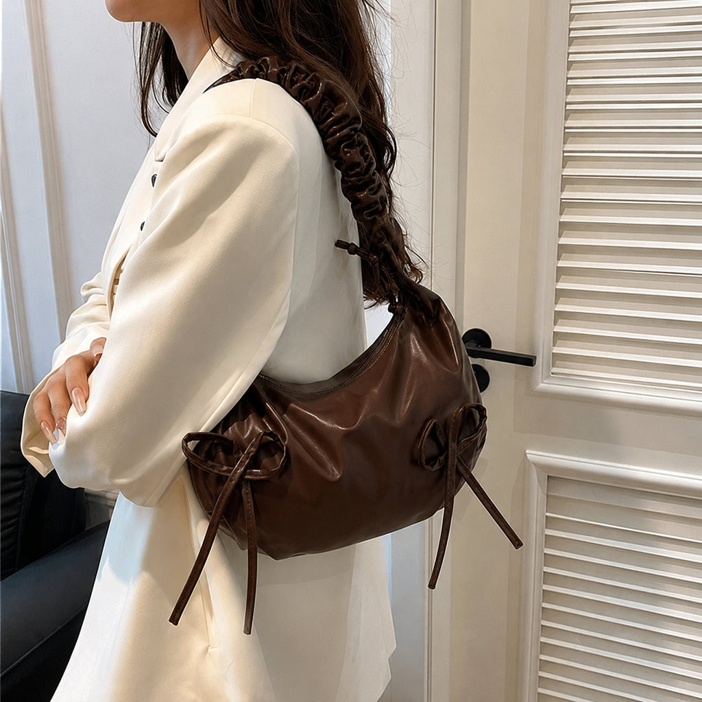Shoulder Bag for Woman Large Capacity Bow Tie Kili Kili Hobo Bags #3662