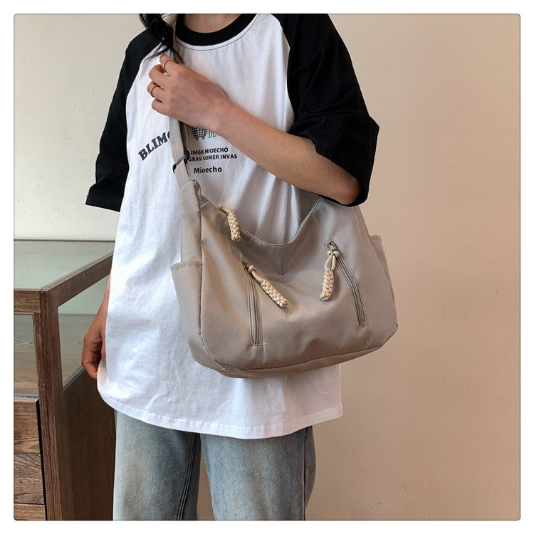 Crossbody Bag for Men and Women Nylon Messenger Bags Multiple Pockets Student 3627