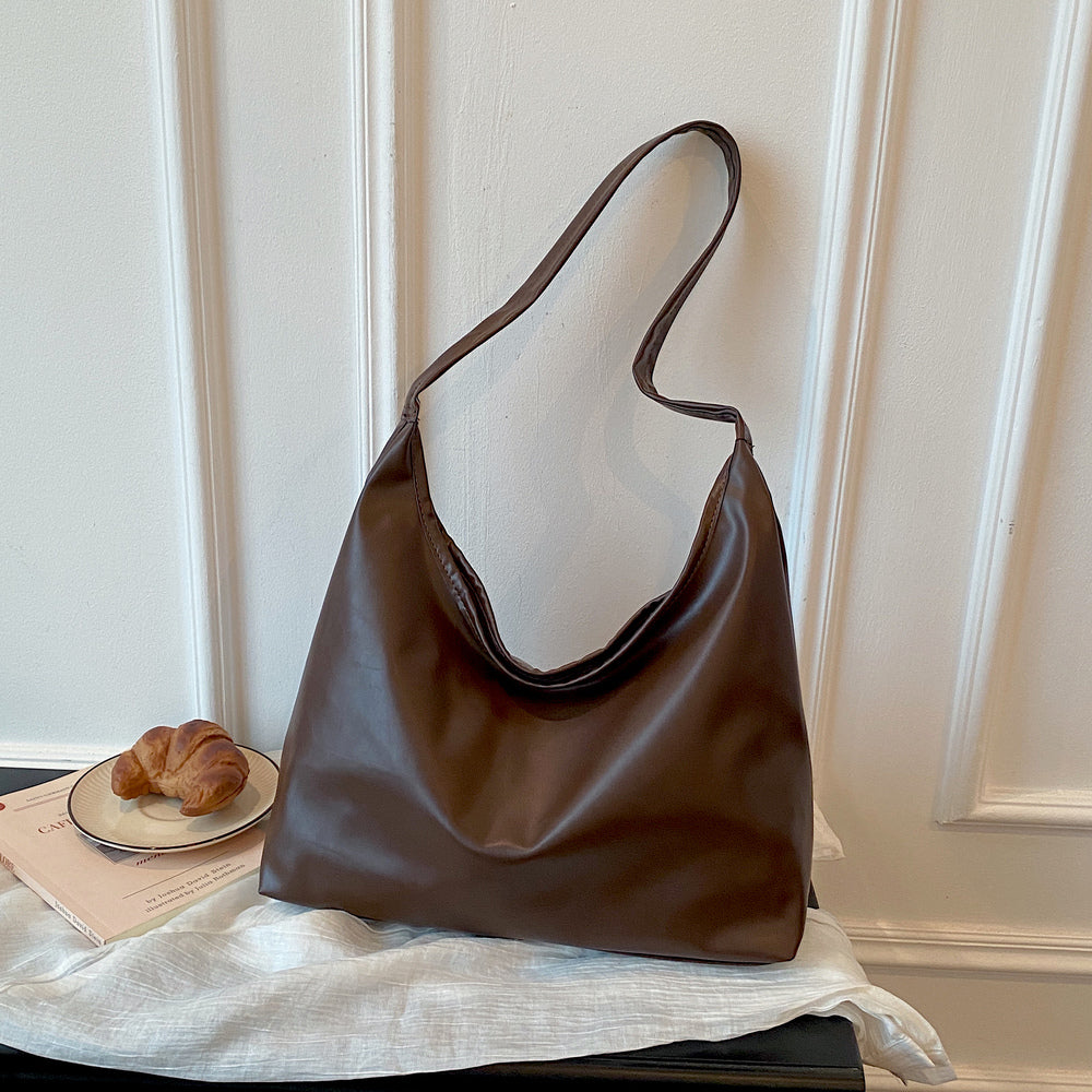 Shoulder Bag For Woman Fashion Casual Style Tote Bag Large Capacity Leather Bag with Zipper #3666