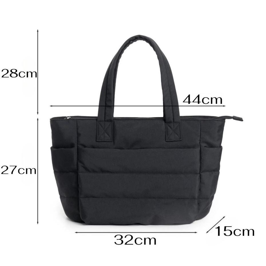 Tote Bag for Women Lightweight Puffy Handbag Travel Shoulder Sport Gym Yoga Bags #3628