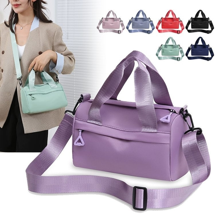 Small Duffle Bag Unisex with Multi Pockets Adjustable Shoulder and Crossbody Bag #3655