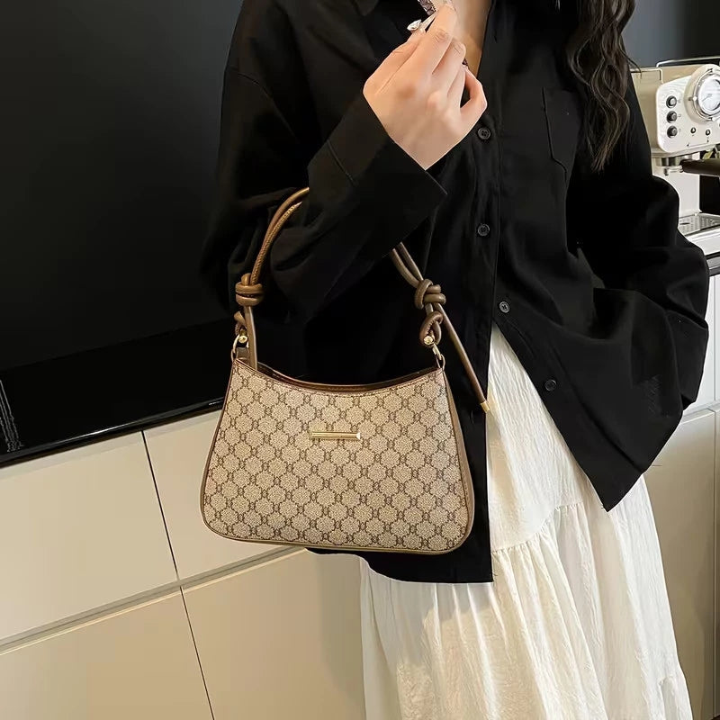 Leather Shoulder Bag for Woman Handbag Korean Style Fashion Event Bags #3635
