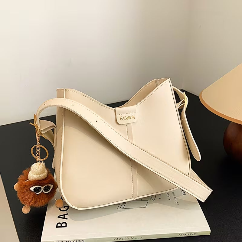 Sling Bag for Woman Casual Messenger PU Leather Shoulder Bags Adjustable Strap For Students #3703