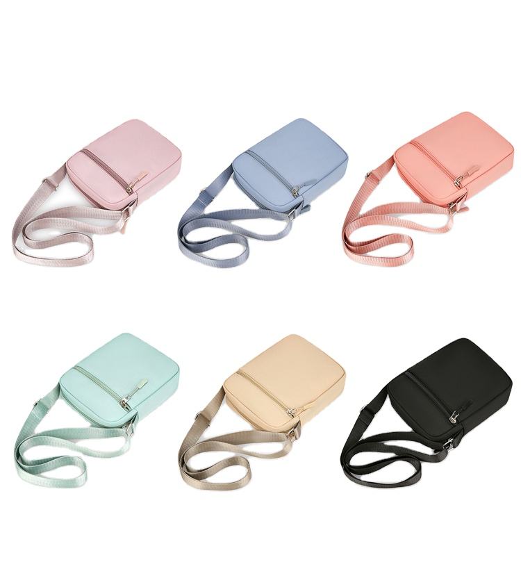 Unisex Waterproof Shoulder Crossbody Bag Plain for Men and Women 3622