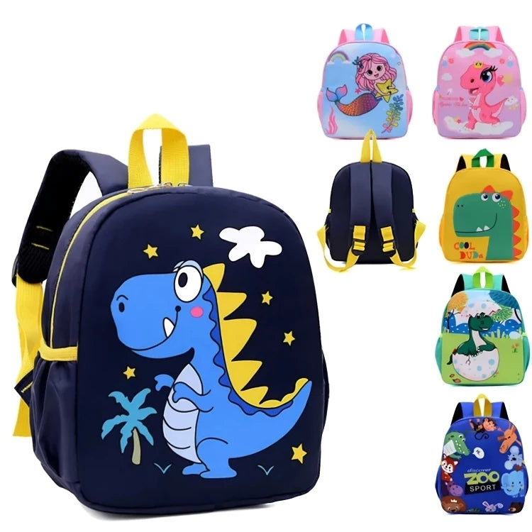 Mini Cartoon Zoo Series School Backpack For Kids New Pattern Backpack #3358