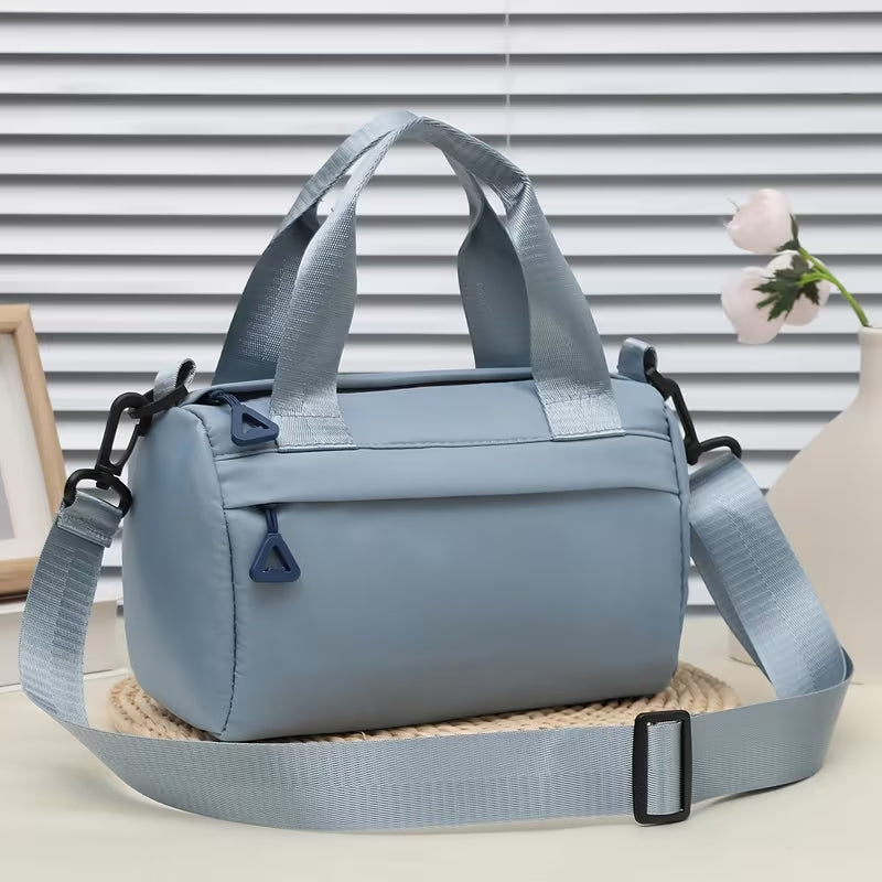 Small Duffle Bag Unisex with Multi Pockets Adjustable Shoulder and Crossbody Bag #3655