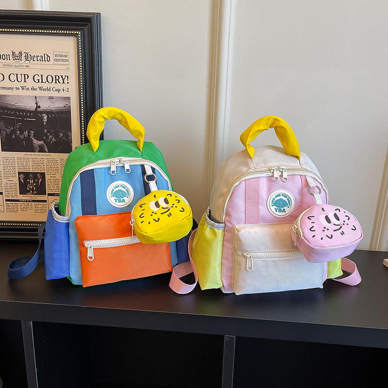 Kids School Backpack Cute Designs 2in1 for Students #3638