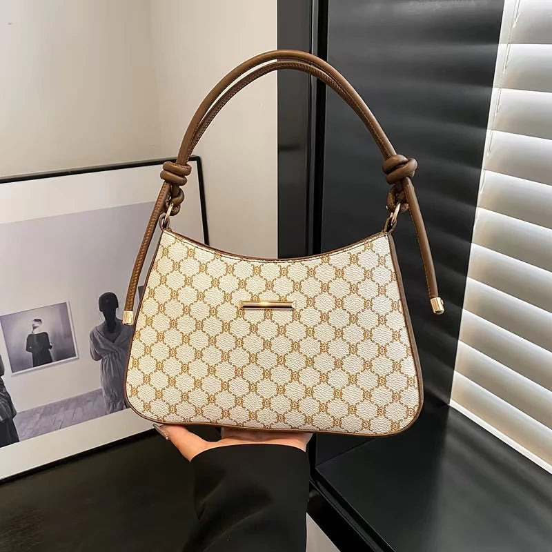 Leather Shoulder Bag for Woman Handbag Korean Style Fashion Event Bags #3635