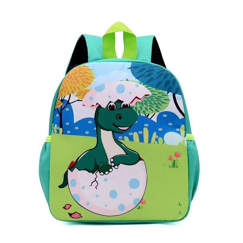 Mini Cartoon Zoo Series School Backpack For Kids New Pattern Backpack #3358