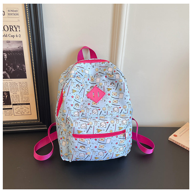 Kindergarten Backpack for Girls and Boys Cute New Style Kids Backpack Spine Protection 3637