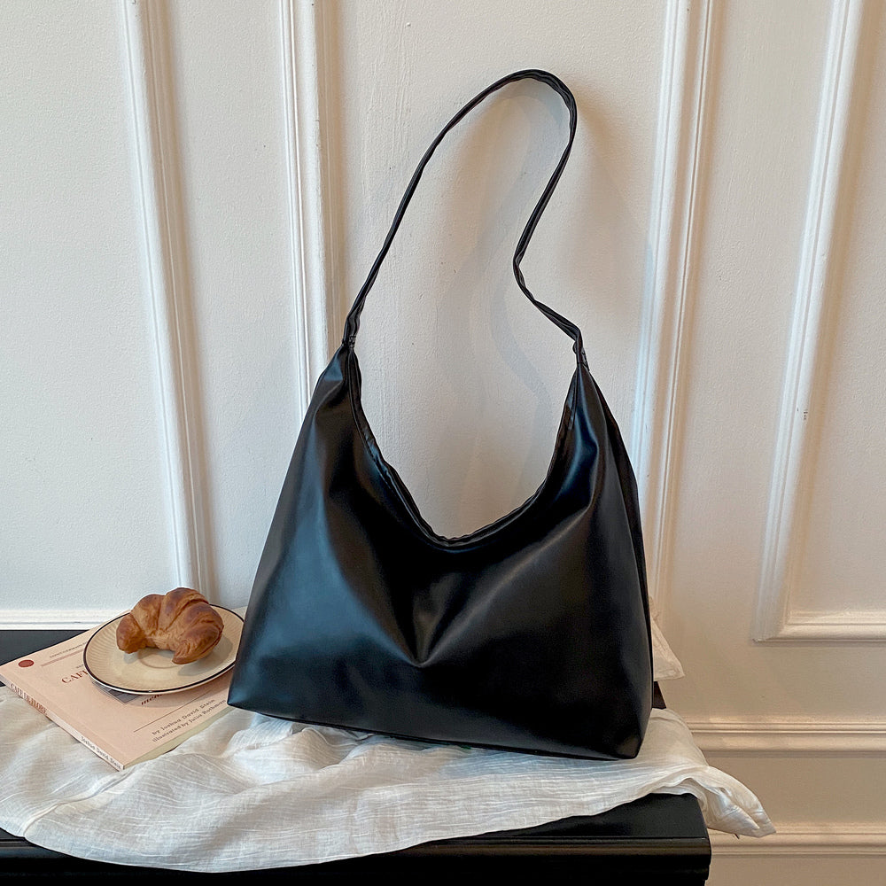 Shoulder Bag For Woman Fashion Casual Style Tote Bag Large Capacity Leather Bag with Zipper #3666