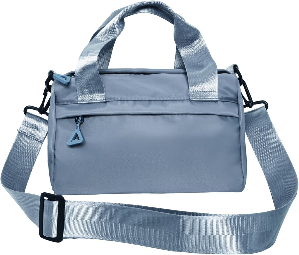 Small Duffle Bag Unisex with Multi Pockets Adjustable Shoulder and Crossbody Bag #3655