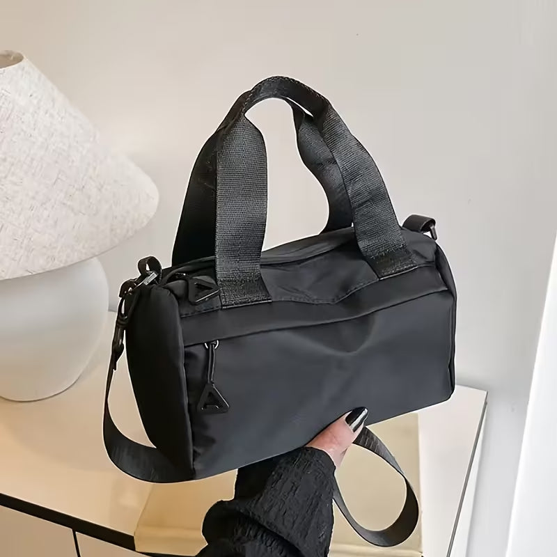 Small Duffle Bag Unisex with Multi Pockets Adjustable Shoulder and Crossbody Bag #3655