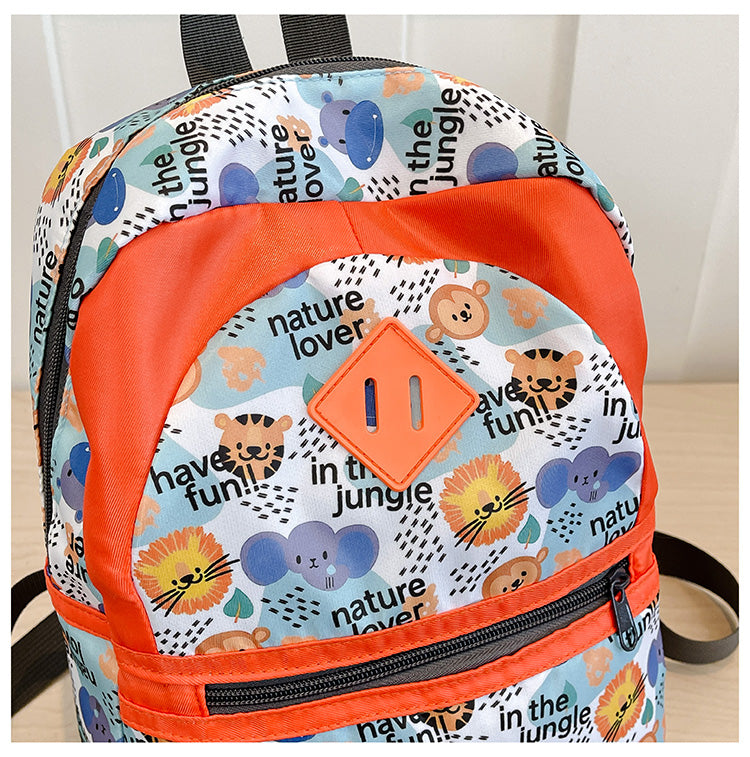 Kindergarten Backpack for Girls and Boys Cute New Style Kids Backpack Spine Protection 3637