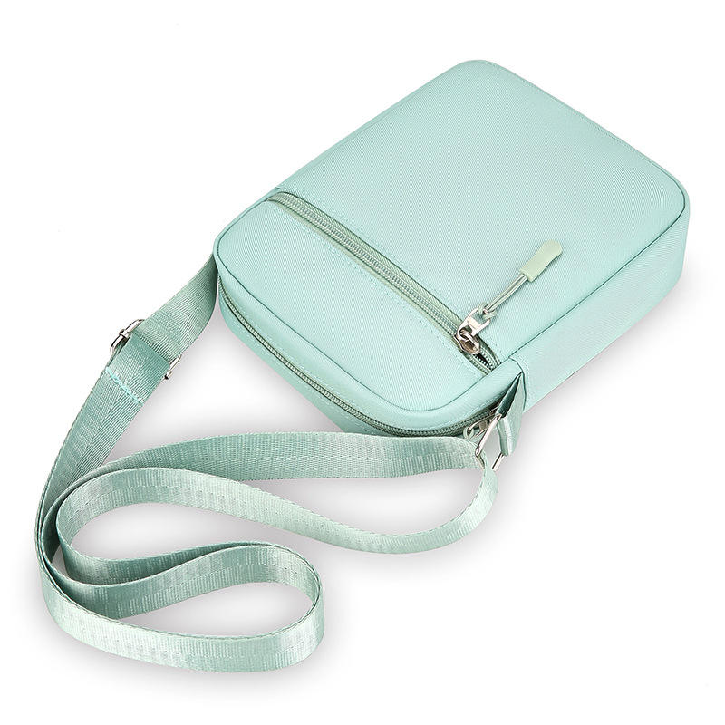 Unisex Waterproof Shoulder Crossbody Bag Plain for Men and Women 3622