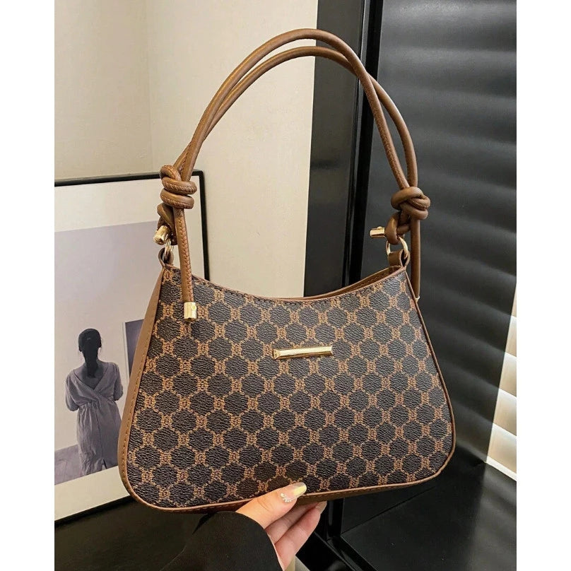 Leather Shoulder Bag for Woman Handbag Korean Style Fashion Event Bags #3635