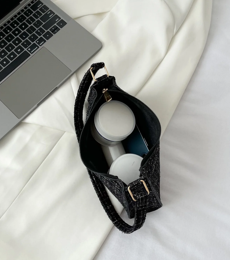 Women's Fashion Shoulder Bag Plaid Pattern Handbag Casual Underarm Bag For Women #3631