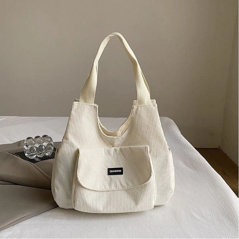 Japanese Corduroy Sling Bag School College Shoulder Crossbody Bags For Women #3617