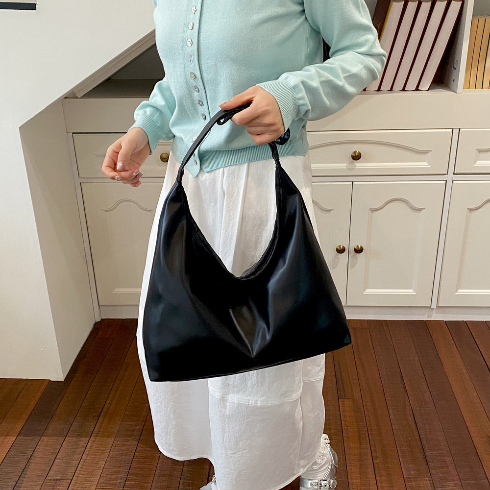 Shoulder Bag For Woman Fashion Casual Style Tote Bag Large Capacity Leather Bag with Zipper #3666