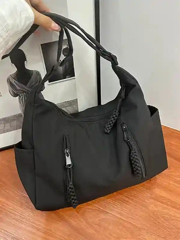 Crossbody Bag for Men and Women Nylon Messenger Bags Multiple Pockets Student 3627