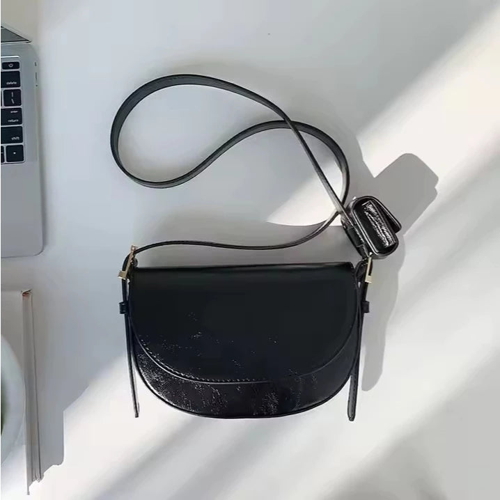 2in1 Candy-colored Ladies shoulder bag Small Saddle Bag Designer Stylish Flap Bag for Woman 3565