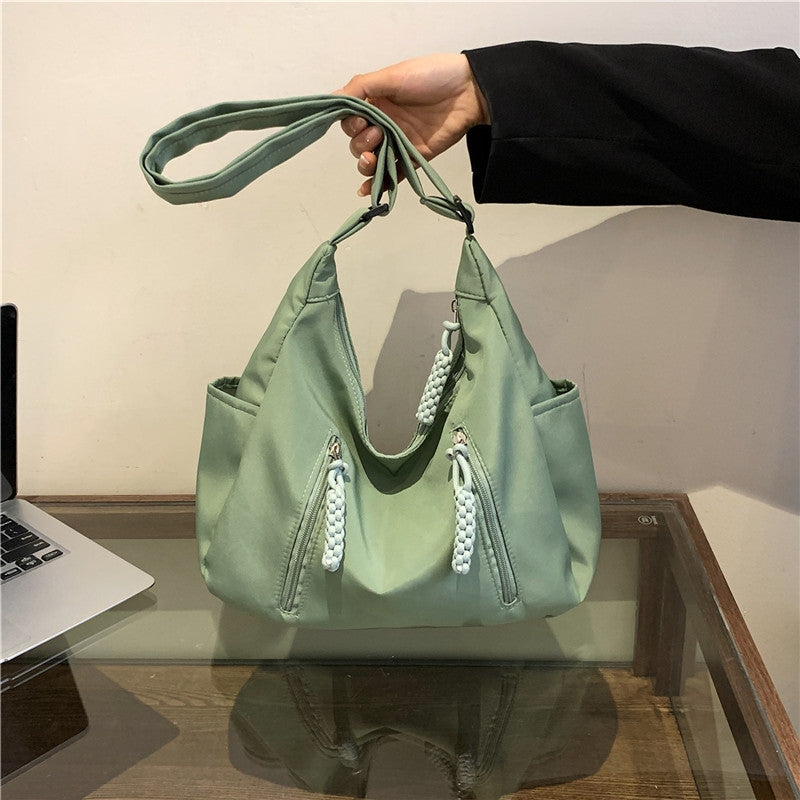Crossbody Bag for Men and Women Nylon Messenger Bags Multiple Pockets Student 3627