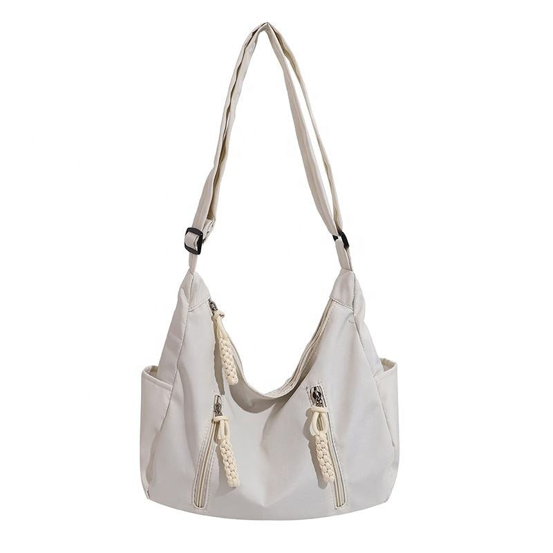 Crossbody Bag for Men and Women Nylon Messenger Bags Multiple Pockets Student 3627