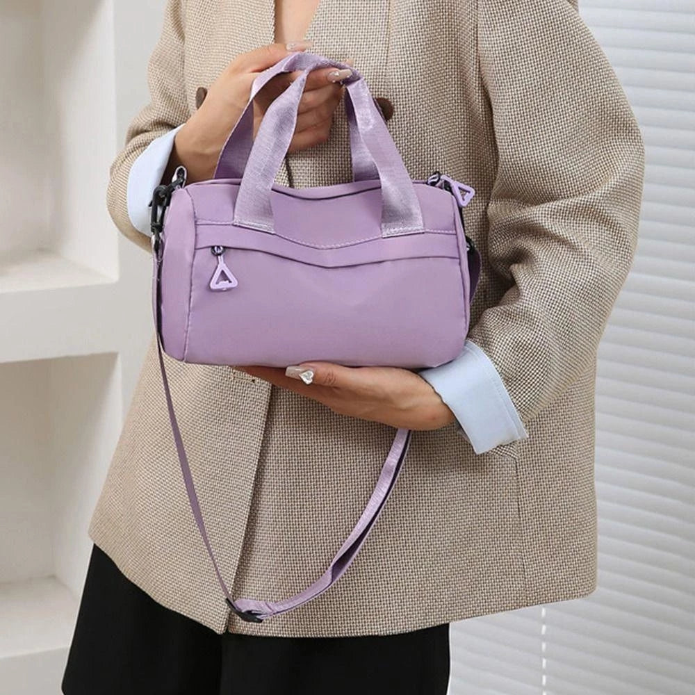 Small Duffle Bag Unisex with Multi Pockets Adjustable Shoulder and Crossbody Bag #3655