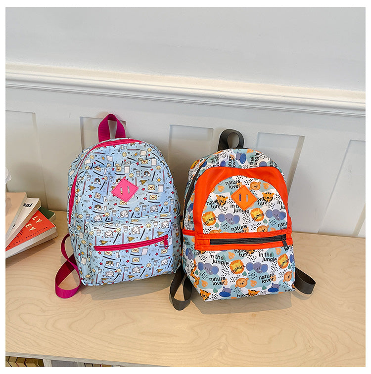 Kindergarten Backpack for Girls and Boys Cute New Style Kids Backpack Spine Protection 3637