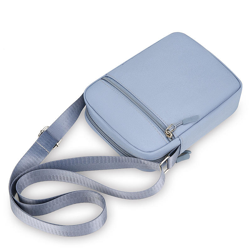 Unisex Waterproof Shoulder Crossbody Bag Plain for Men and Women 3622