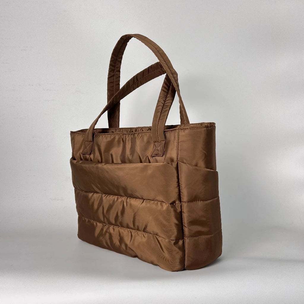 Tote Bag for Women Lightweight Puffy Handbag Travel Shoulder Sport Gym Yoga Bags #3628