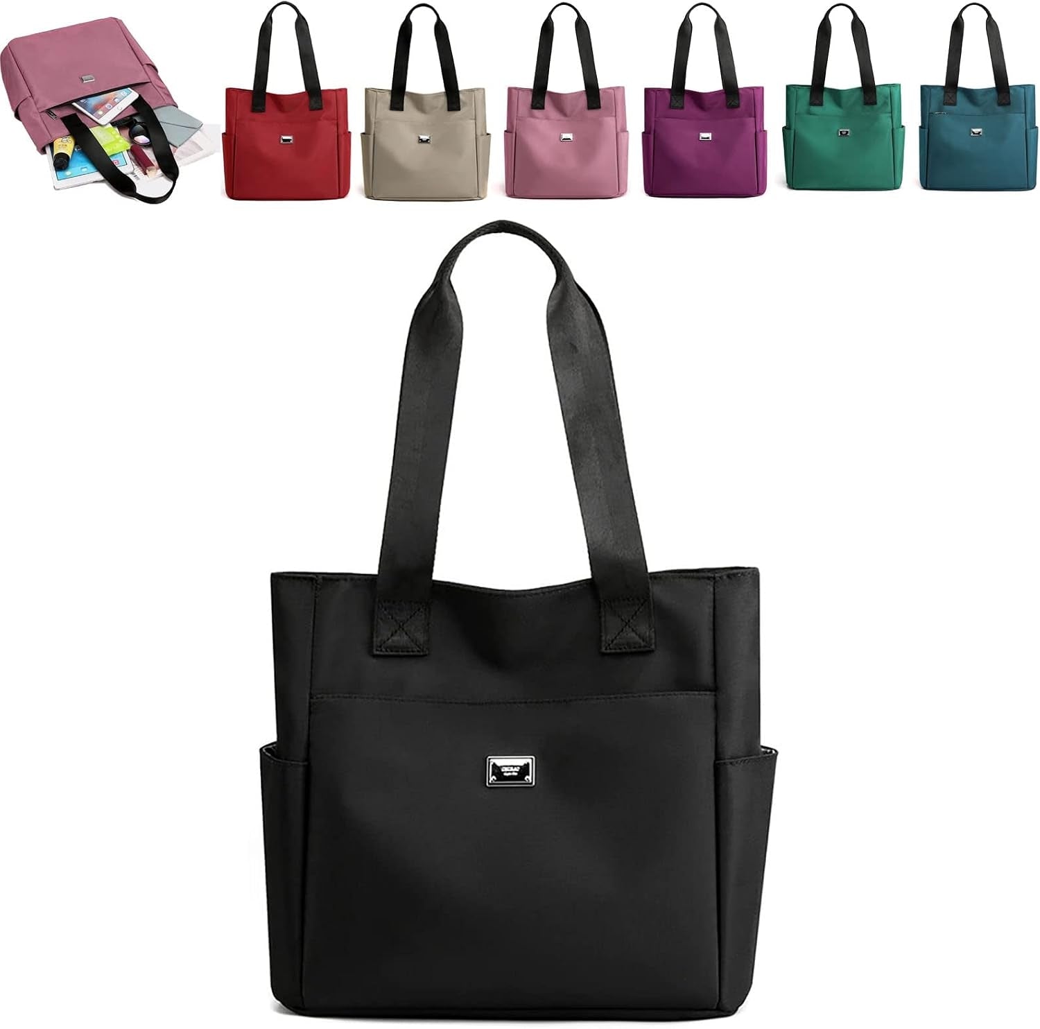 New Korean Fashion Handbag Mom Women's bag canvas high-end texture Large capacity Shoulder #3515